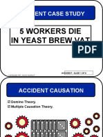 Accident Case Study: 5 Workers Die in Yeast Brew Vat