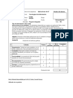 Autoevaluación 10% Proyecto