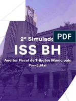 Sem Comentario 2o Simulado Iss BH Auditor Fiscal de Tributos Municipais Pos Edital 18 12