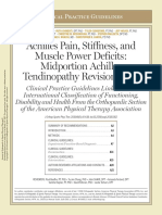 Achilles Pain, Stiffness, and Muscle Power Deficits: Midportion Achilles Tendinopathy Revision 2018