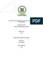 Proyecto de Ley República Dominicana Como Estado Archipielago