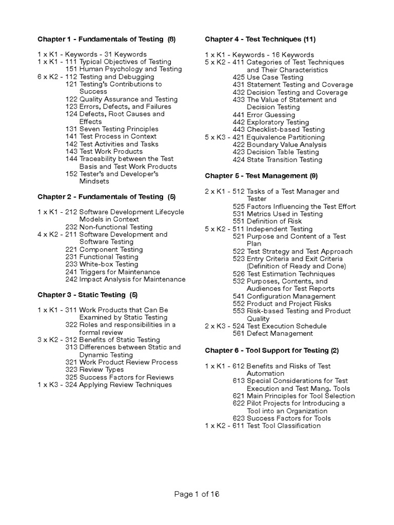 An Overview of Testing Fundamentals and Techniques PDF Software