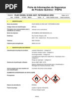 FDS Tinta de Demarcação Viária À Base de Solvente | PDF