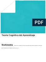 Teoría Cognitiva Del Aprendizaje Multimedia