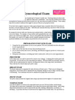 Gynecological Exam Guide