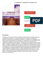 Fundamentos de Finanzas Corporativas. 5 Edicion PDF - Descargar, Leer