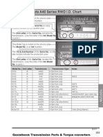 Toyota A40 ID Chart