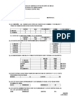 EJERCICIO PRESUPUESTO