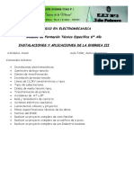 Instalaciones y Aplicaciones de La Energía III