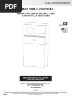 Cam Door Wifi Bat Manual Rev012 091620-1 | PDF