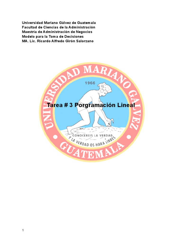 Programación Lineal Pdf