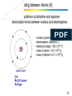 Free Atom:: Bonding Between Atoms