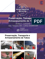 NR 18 - Preservaçao Transporte e Armazenamento de Tubos