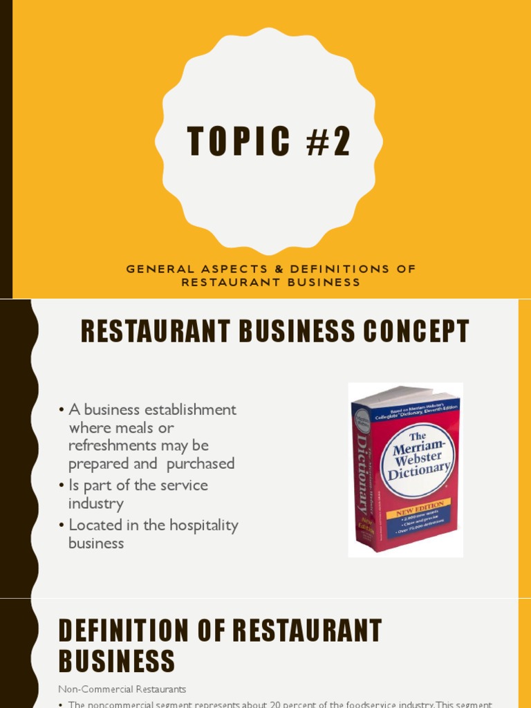 Commercial vs Restaurant Business Models PDF