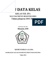 Buku Data Kelas Xii Ipa 2013