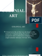 COLONIAL ART HISTORY