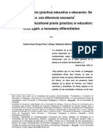 Lec3 Pedagogía y praxis educativa Rev Lat de Est Educ