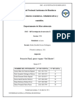 Informe Final - Queso Vegano - Del Huerto.