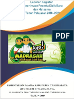 Laporan Kegiatan PPDB Kedalam