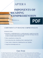 Components of Reading Comprehension: Reporter By: G.A.L
