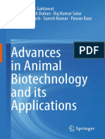 Advances in Animal Biotechnology and Its Applications