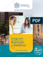 Plan de Estudios Carrera de Nutrición y Dietética Septiembre 2021