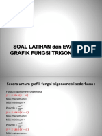 Soal Latihan Dan Evaluasi Grafik Fungsi Trigonometri 1