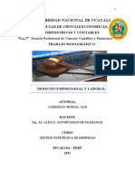 Derecho Emp - Examen Parcial