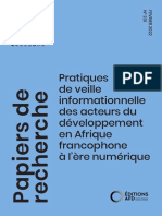 AFD_KIYIN_2022_Pratiques de veille informationnelle des acteurs du développement en Afrique francophone à l’ère numérique