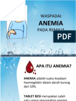 Waspadai Anemia pada Remaja