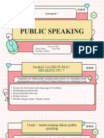 BK Public Speaking