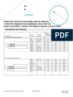 Neon Indicator Lamps: Descriptions and Features