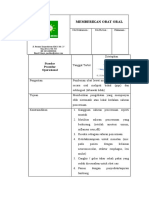 Spo Memberikan Obat Oral