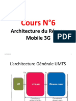 Cours N°6 - Architecture du réseau 3G .