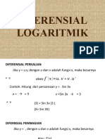 Deferensial Logaritmik