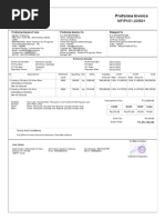 Proforma Invoice - MF - PI - 21-22 - 001 - 2022-01-30