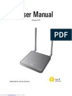 User Manual: Gateway R-90