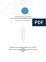 Laporan Pertanggung Jawaban Jahe Dosen Bu Ana