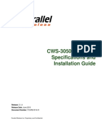 CWS3050 Hardware Installation Guide TCHPB3.1.4-0014-01