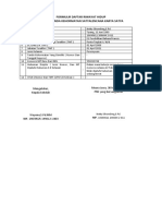 Formulir Daftar Riwayat Hidup