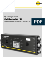 Multicontrol Ai / Bi: Operating Manual