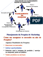 Pesquisa de Marketing Planejamento