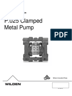 P.025 Clamped Metal Pump: Engineering Operation Maintenance