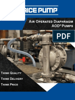 Air Operated Diaphragm AOD Pumps: Think Quality Think Delivery Think Price