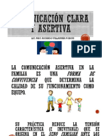 COMUNICACIÓN CLARA Y Asertiva