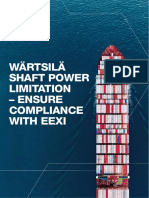 Wärtsilä Shaft Power Limitation - Ensure Compliance With Eexi