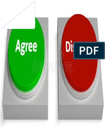 Agree Vs Disagree