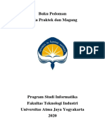Buku Pedoman Kerja Praktek Dan Magang Prodi Informatika UAJY