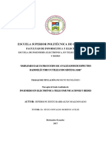 "Implementar Un Prototipo de Analizador de Espectro Utilizando SDR