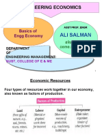Engineering Economics Basics Lecture on Factors of Production, Cost Concepts